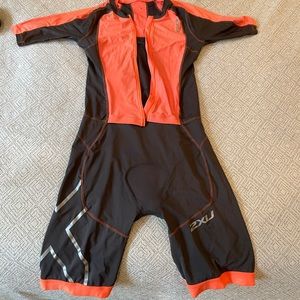 2XU Full Zip Sleeved Trisuit, Size: Large